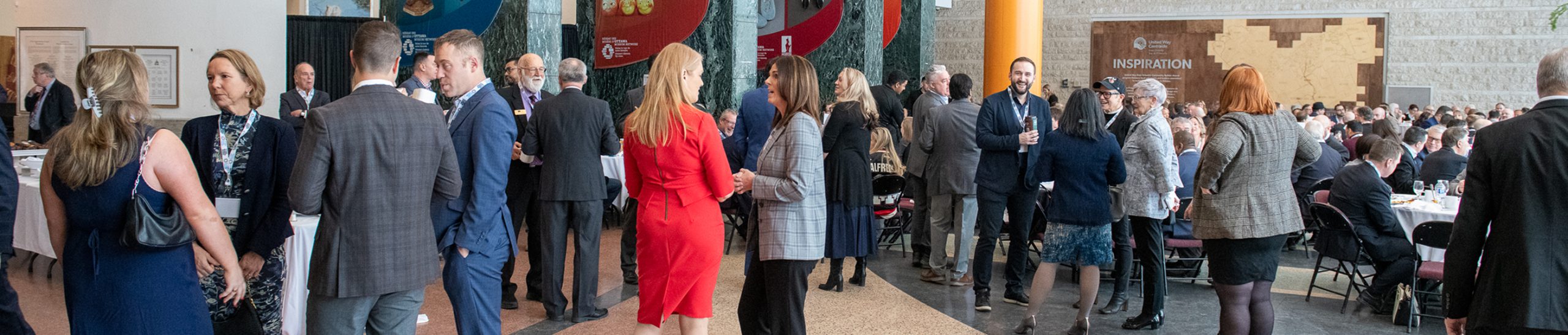 Ottawa Board of Trade members networking at a conference