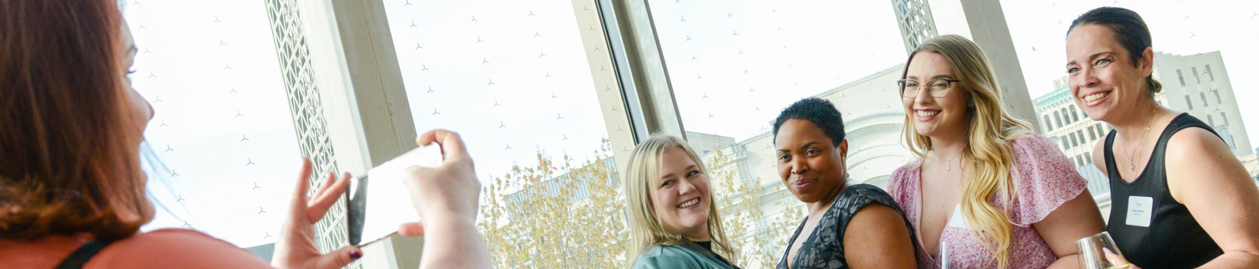 Group of OBOT Event attendees posing for an image